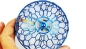 Mobile Preview: Magischer Hover Fly Ball 96mm mit Gyro, blau