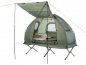 Preview: 4in1-Zelt mit Feldbett, Winter-Schlafsack, Matratze und Sonnenschutz