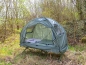 Preview: 4in1-Zelt mit Feldbett, Winter-Schlafsack, Matratze und Sonnenschutz