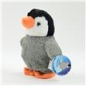 Preview: Laber-Pinguin "Fridolin", der alles nachplappert und läuft, inkl. Batterien 22x9x19cm