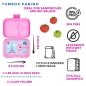 Preview: Yumbox Panino (4 Unterteilungen) Fifi Pink Paris Znüni Lunchbox