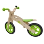Preview: Laufrad Woody Bubble Bike grün braun
