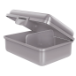 Preview: Fizzii Lunchbox mit Trennfach silber Baustelle