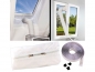 Preview: Abluft Fensterabdichtung für mobile Klimageräte, Hot Air Stop