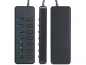 Mobile Preview: Aktiver 7-Port-Hub mit 4x USB 3.0 & 3x BC-1.2-Ladeport (7,2 A / 36 W)