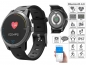 Preview: Fitness-Uhr mit Bluetooth, Herzfrequenz- und EKG-Anzeige, App, IP67
