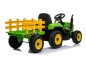 Preview: Kinderfahrzeug - Elektro Auto Traktor mit Anhänger - 12V Akku, 2 Motoren