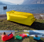Preview: Aufblasbarer Sitz - Liegesack Luftsofa Air Lounge in gelb