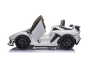 Preview: Kinderfahrzeug weiss "Lamborghini Aventador SVJ Doppelsitzer" - Lizenziert - 12V7AH, 2 Motoren- 2,4Ghz Fernsteuerung