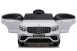 Preview: Kinderfahrzeug weiss - Elektro Auto Mercedes GLC63S - M Lizenziert 12V7AH Akku,4 Motoren + 2,4Ghz