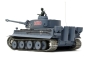 Preview: RC Panzer "German Tiger I" Heng Long 1:16 Grau, Rauch&Sound,Metallgetriebe (Stahl) Und Metallketten -2,4Ghz -V 7.0 - PRO Mit RRZ