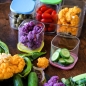 Preview: Yumbox Chop Chop 3er Set Meal Prep Glasbehälter, Vibrant