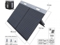 Mobile Preview: Faltbares Solarpanel, 2 monokristalline Zellen, USB-C PD, ETFE, 100 Watt