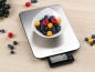 Preview: Digitale Edelstahl-Küchenwaage, bis 10 kg, auf 1g genau, IPX5