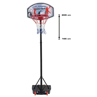 Hudora Basketballständer All Stars (54cm × 77cm × 238cm)