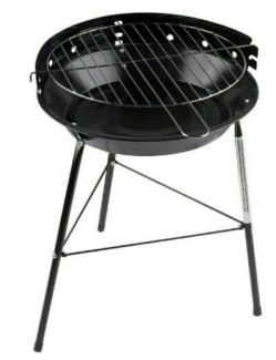 BBQ Collection Barbecue Grill (schwarz/blau/rot/grün, ⌀33cm × 43cm × 43cm, 1.25kg, )