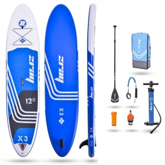 Stand Up Paddle SUP Zray X-Rider X3 12.0 Board 12.0 blau/weiss