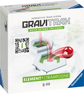 GraviTrax Element Trampoline Erweiterung zu Kugelbahn Bausystem, ab 8 Jahren