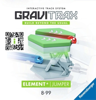 GraviTrax Element Jumper Erweiterung zu Kugelbahn Bausystem, ab 8 Jahren