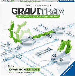 GraviTrax Bridges, Erweiterung zu interaktivem Kugelbahnsystem, ab 8 Jahren