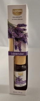 Raumduftset Lavendel 30ml mit Riesgrasstäbchen