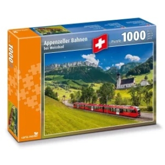 Appenzellerbahnen bei Weissbad 1'000 Teile Puzzle
