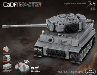 CADA RC Tiger Tank C61071W (925 Teile)