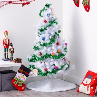 Weihnachtsbaum-Plüschrock