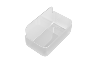 Fizzii Lunchbox mit Trennfach perlweiss, ABC