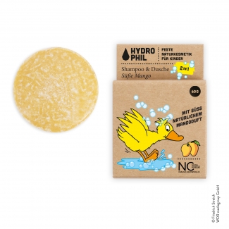 HydroPhil - Kinder 2in1 Shampoo & Dusche Süsse Mango - Ente