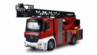 Amewi RC Mercedes-Benz Feuerwehr Drehleiterfahrzeug 1:18 RTR