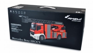 Amewi RC Mercedes-Benz Feuerwehr Drehleiterfahrzeug 1:18 RTR
