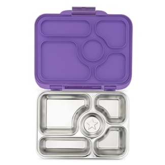 Yumbox Presto (5 Unterteilungen) Remy Lavender, Edelstahl Lunchbox