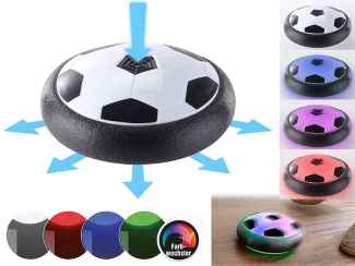 Schwebender Luftkissen-Indoor-Fußball mit Möbelschutz und Farb-LEDs