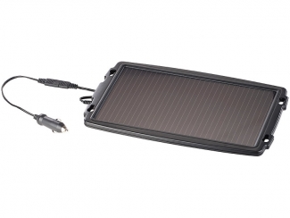 Solar-Ladegerät für Auto-Batterien, 12 Volt, 2,4 Watt