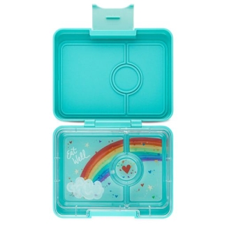 Yumbox Snack S Misty Aqua Rainbow Znüni Lunch Box