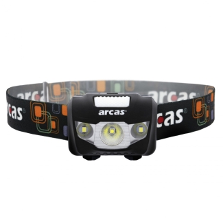 ARCAS LED Kopflampe Stirnlampe 5 WATT 7 MODI T16