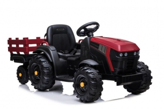 Elektro Kinderfahrzeug - Elektro Traktor 925 - 12V7A Akku,2 Motoren 35W Mit 2,4Ghz Fernsteuerung Und Anhänger