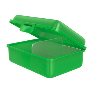 Fizzii Lunchbox mit Trennfach grün, Kicker