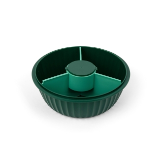 Yumbox Poke Bowl Schüssel Schale mit 3-teiligem Teiler, Kale Green