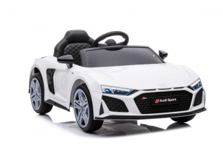 Kinderfahrzeug - Elektro Auto "Audi R8 Spyder" - Lizenziert - 12V7AH Akku Und 2 Motoren- 2,4Ghz + MP3 + Leder + EVA