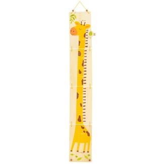Höhenmesser Grössentabelle Giraffe von 75cm bis 155cm