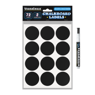 VersaChalk - Runde Kreidetafel-Einmachglas-Etiketten