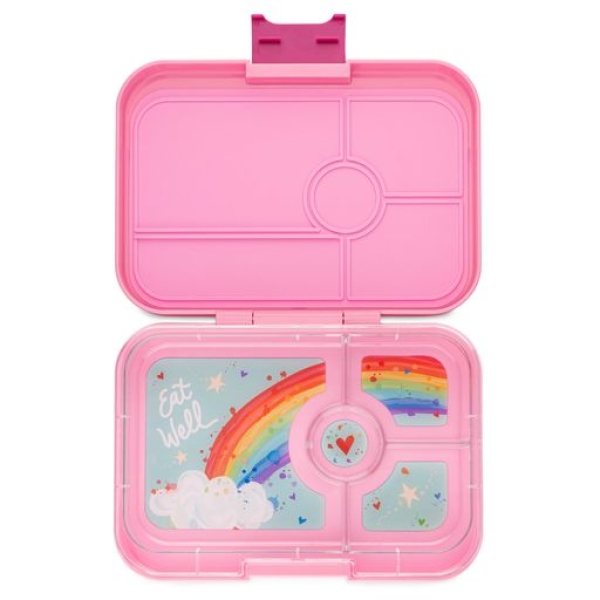 Yumbox Tapas XL 4C Capri Pink Rainbow Znüni Lunchbox