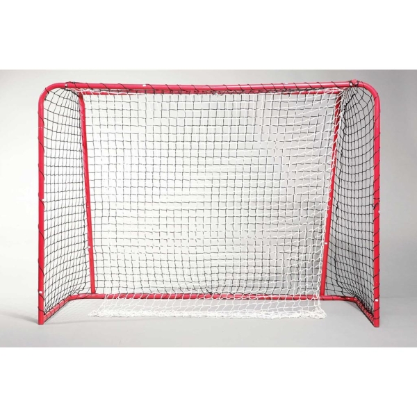 Hudora Unihockeytor (rot, 56cm × 160cm × 115cm, 5kg)