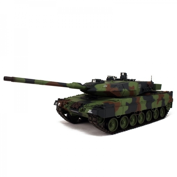 Amewi 1/16 RC Leopard 2A6 flecktarn BB+IR mit Metallketten V-6.0S Version