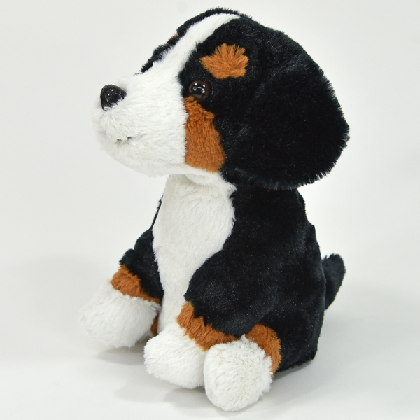 Labertier Laber-Berner-Sennenhund "Rocky", OHNE Batterien, 12,5x15x19,5cm