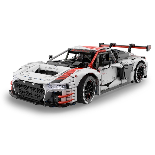 Audi R8 LMS GT3 1:8 weiß Bricks