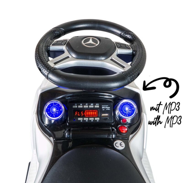 Slider Car 4in1 Mercedes-Benz GL63 AMG weiss 4in1 MP3 6V