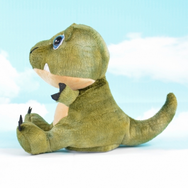 Sprechender Labertier Dino "Babytooth" Plüschfigur spricht nach